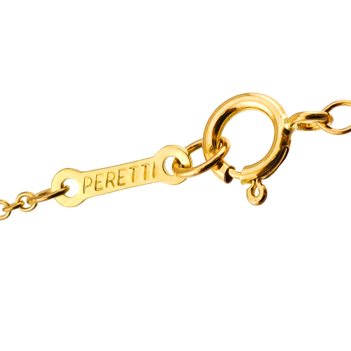Open Heart Necklace 18K Yellow Gold 750