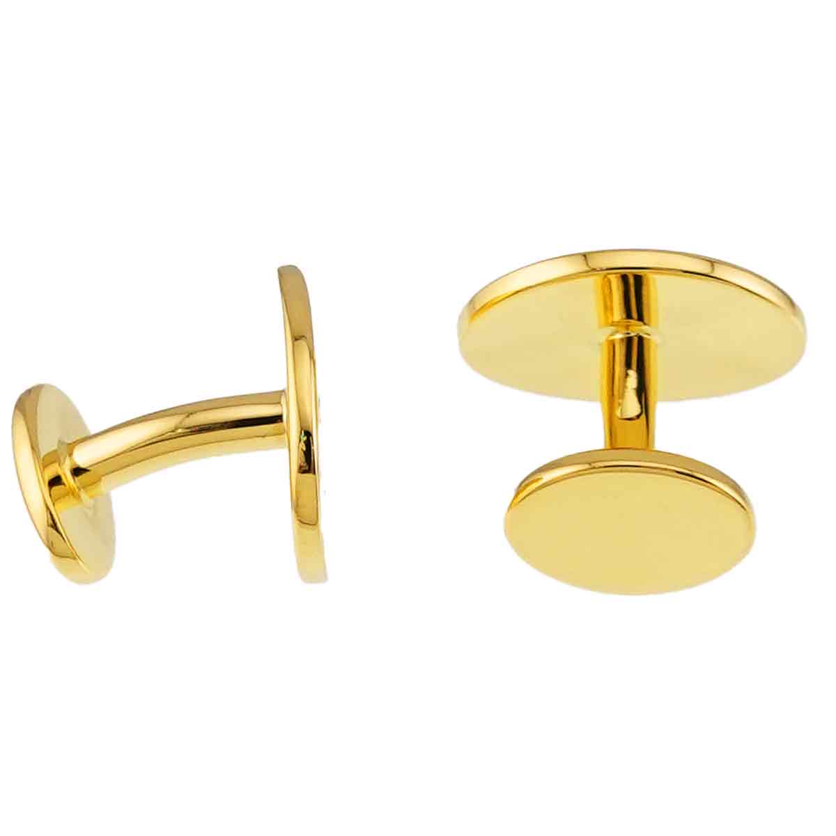 Return to Cuff links 18K Yellow Gold 750