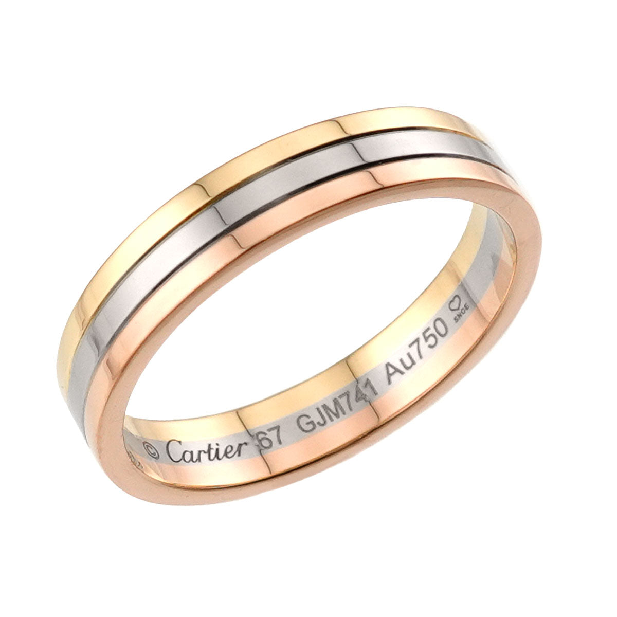 Vendome Ring 18K YG WG PG 750 size67 11.25-11.5(US)