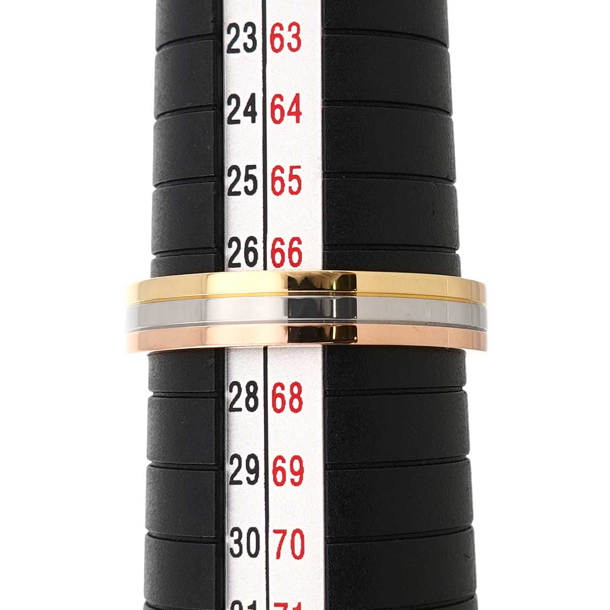 Vendome Ring 18K YG WG PG 750 size67 11.25-11.5(US)