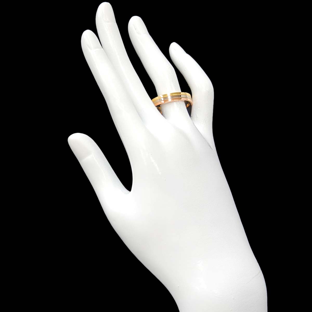 Vendome Ring 18K YG WG PG 750 size67 11.25-11.5(US)