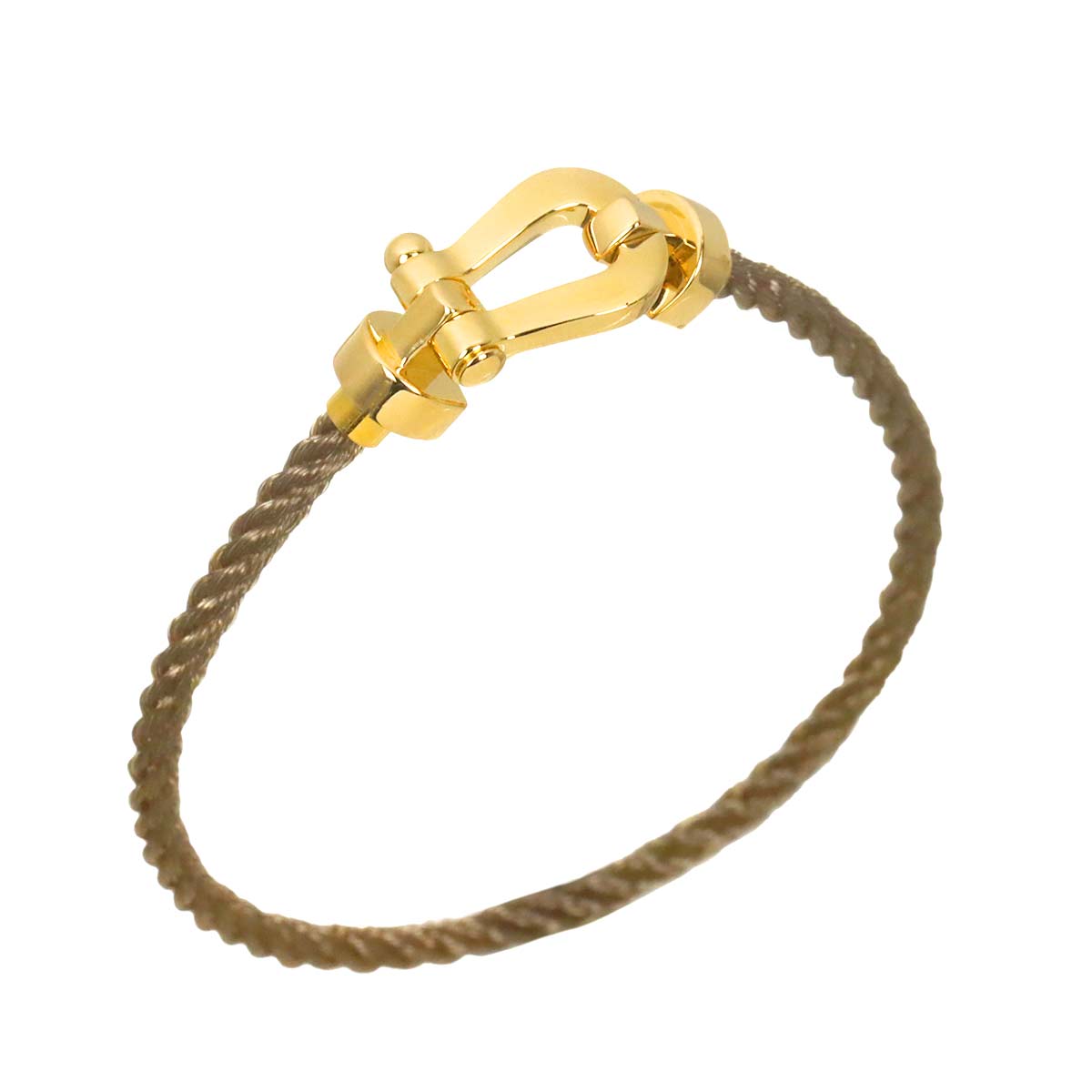 Force 10 Bracelet MM 18K YG 750 Steel Size14