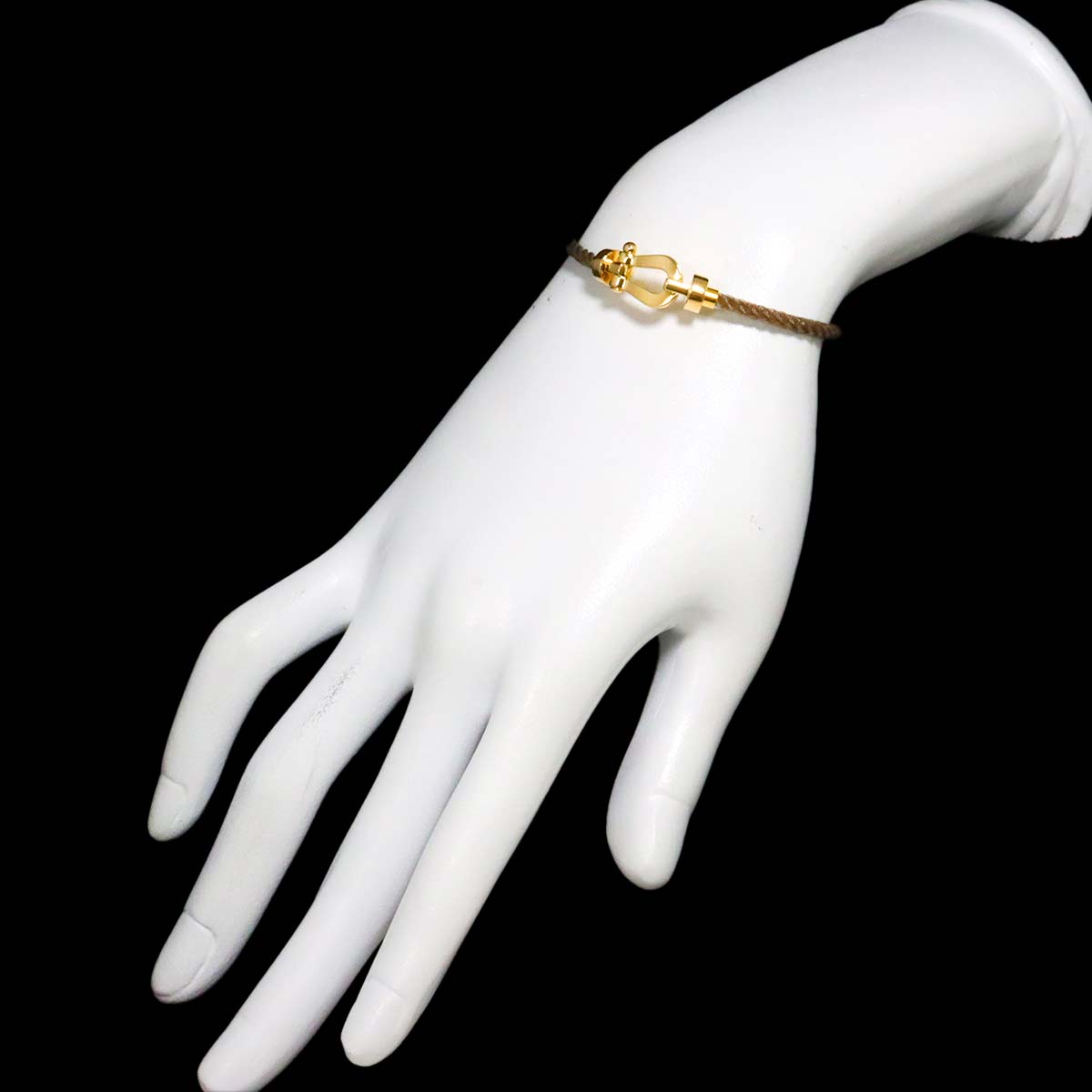 Force 10 Bracelet MM 18K YG 750 Steel Size14