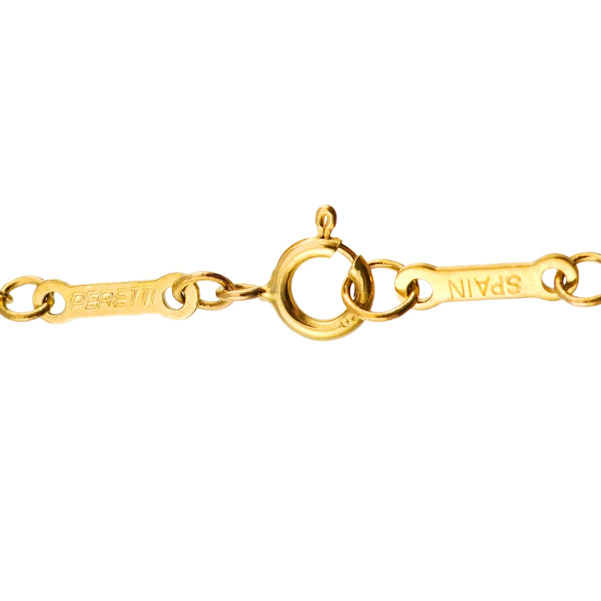 Open Heart Necklace 18K Yellow Gold 750