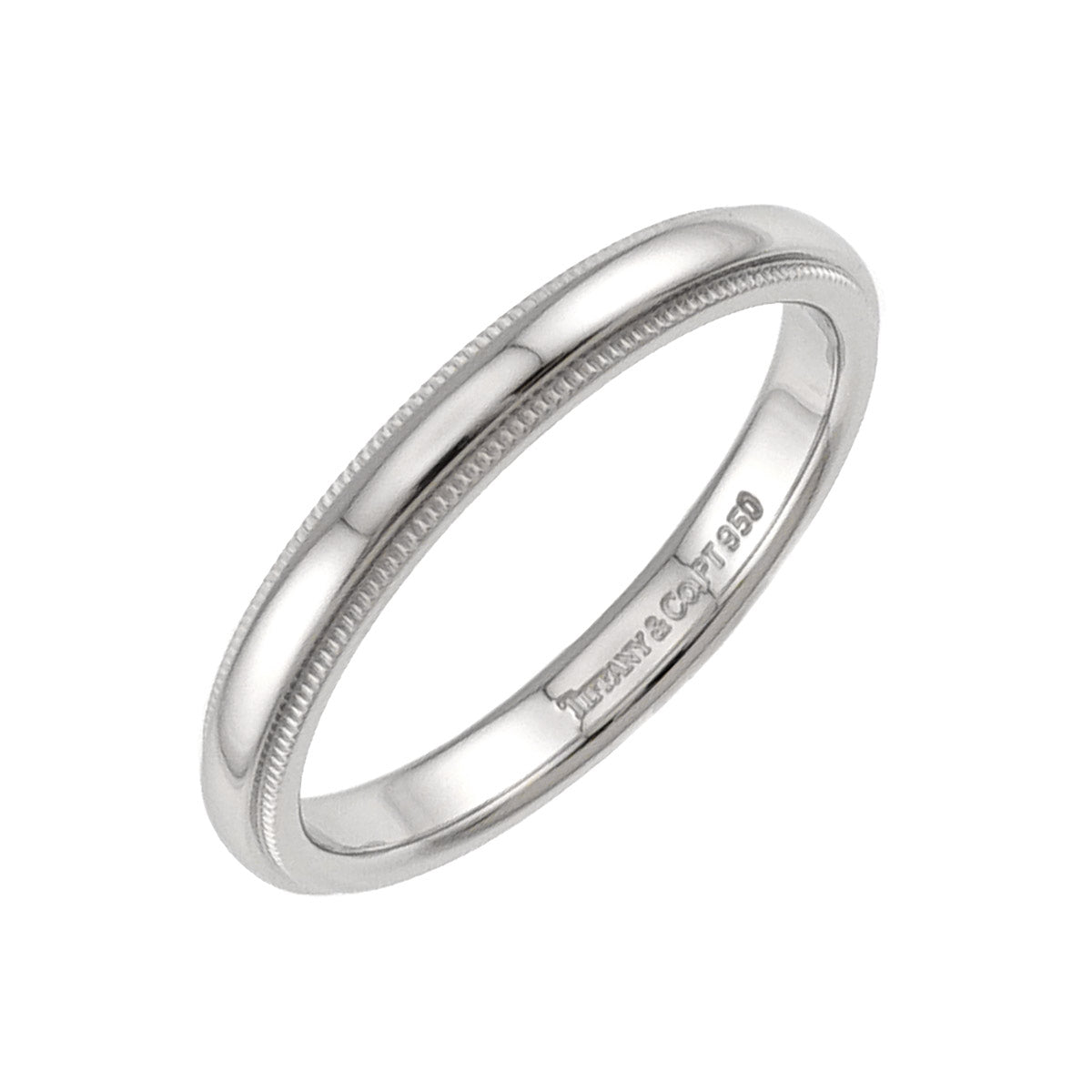 Milgrain Band Ring Platinum size9(US)