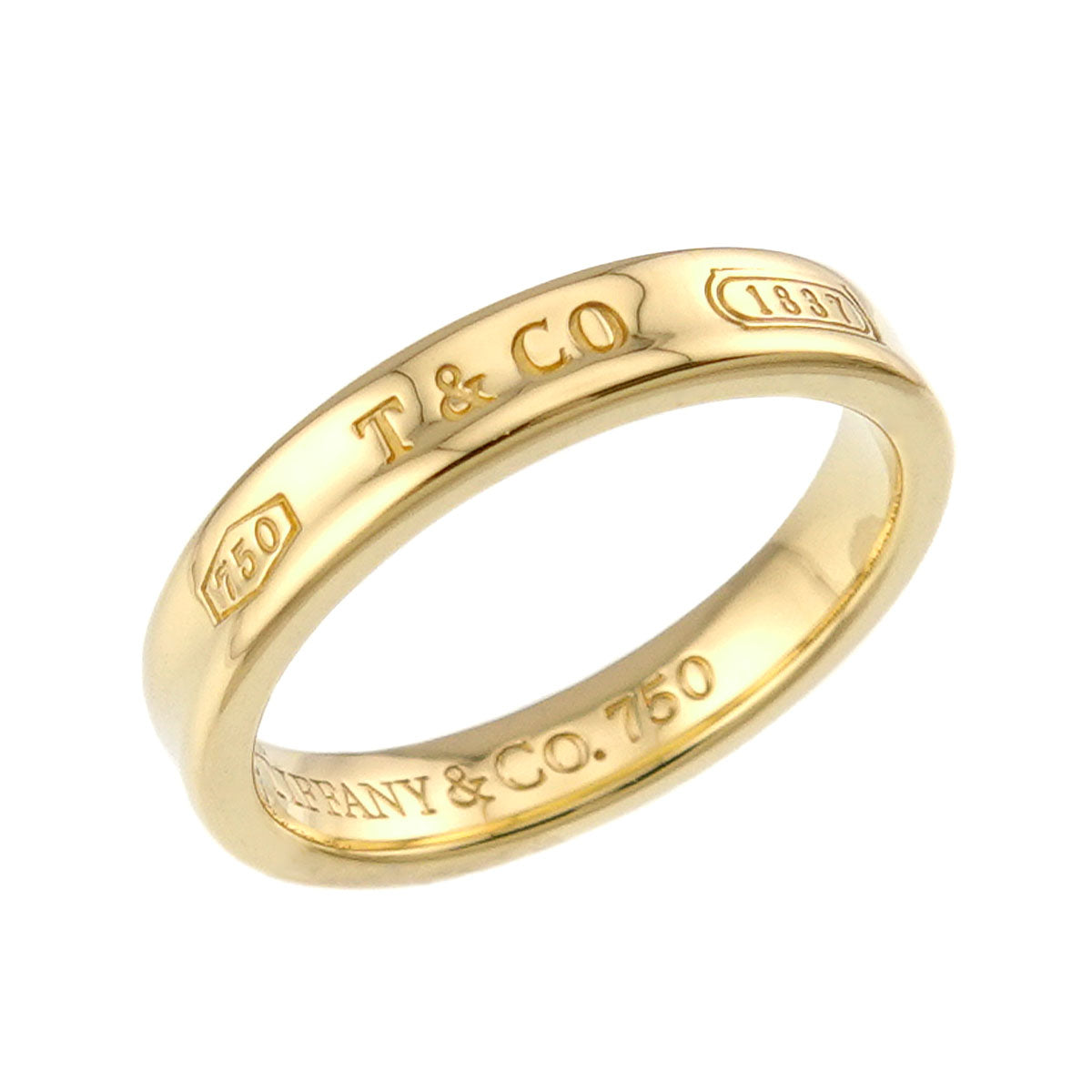 1837 Narrow Ring 18K Yellow Gold 750 size7.5-7.75(US)