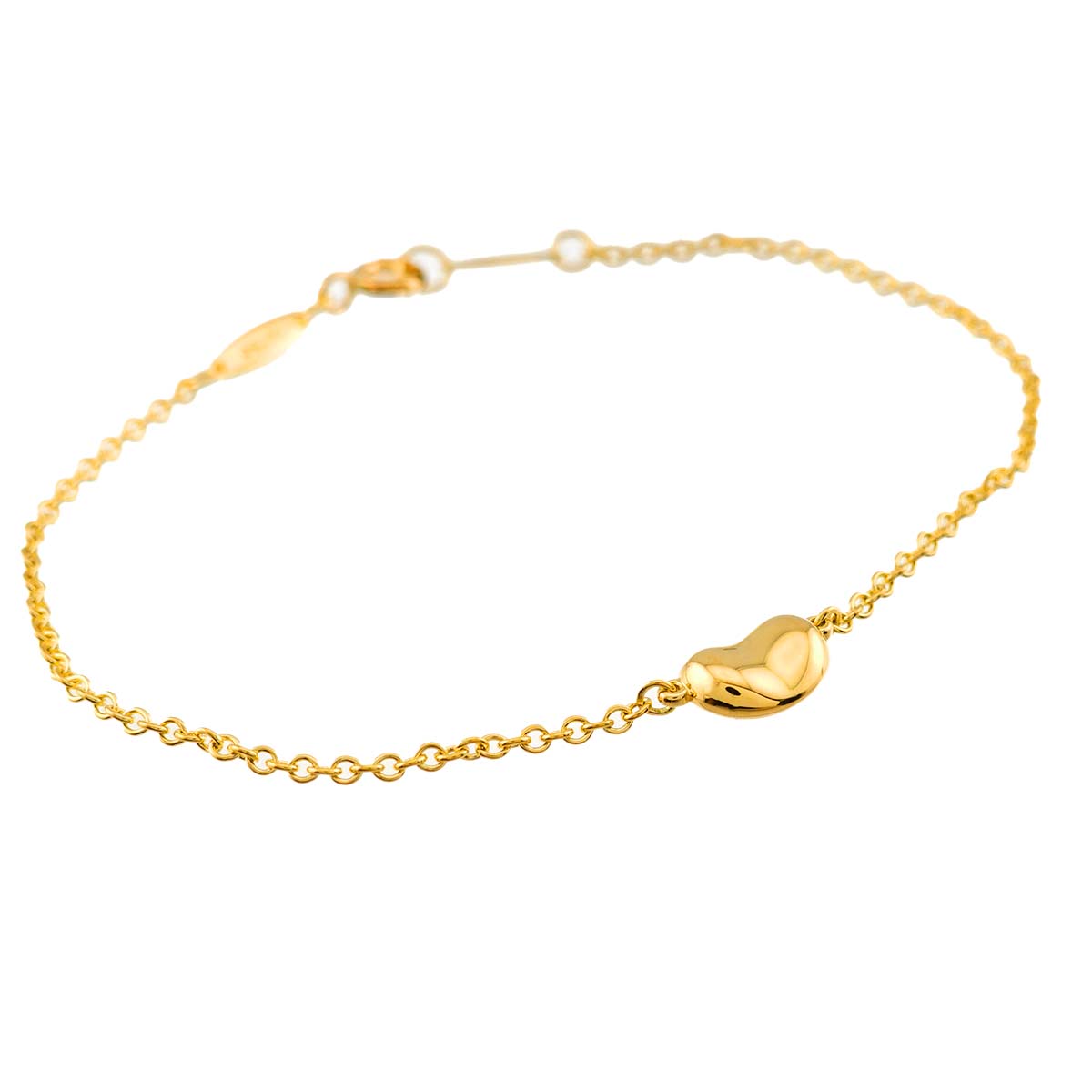 Bean 1P Bracelet 18K Yellow Gold 750