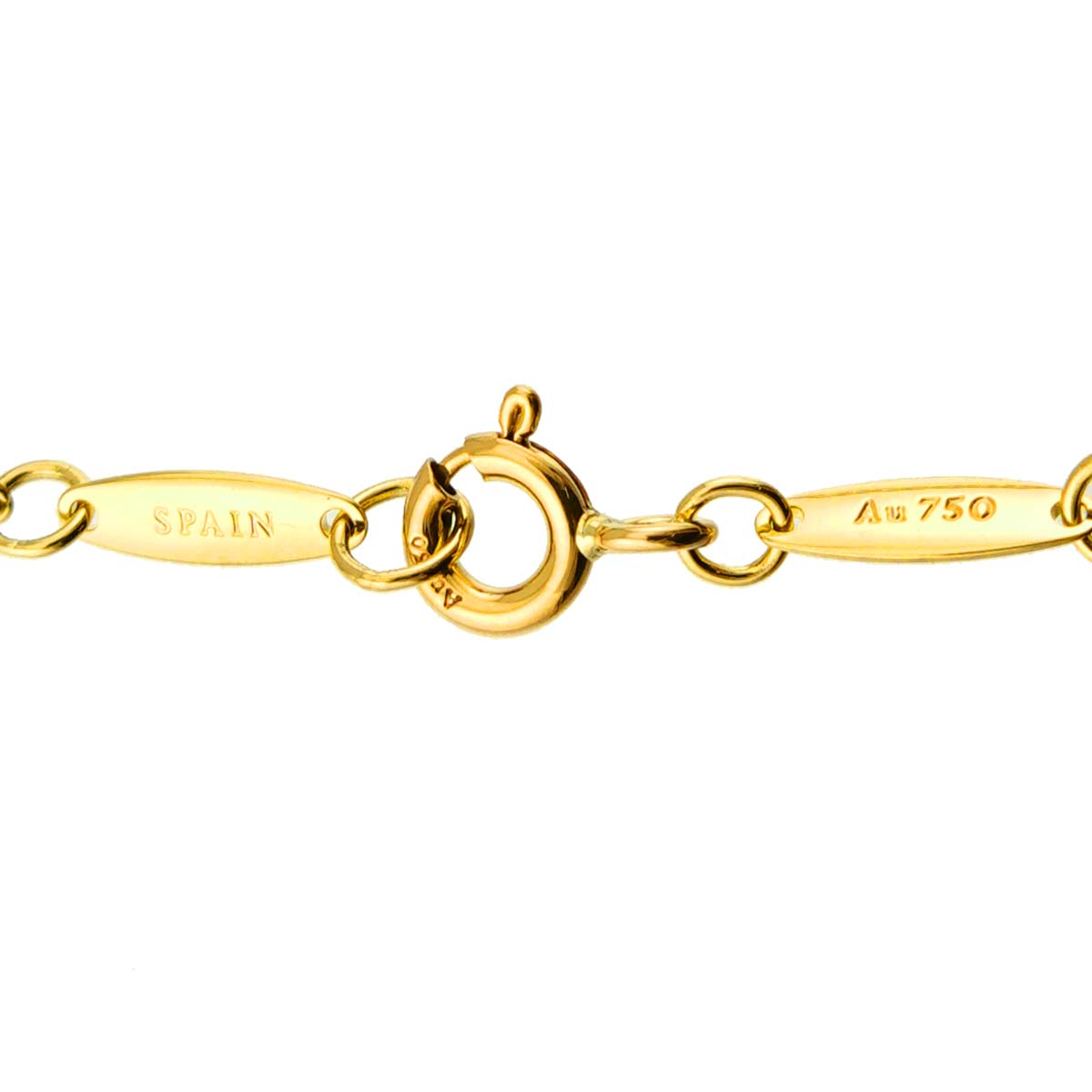 Bean 1P Bracelet 18K Yellow Gold 750