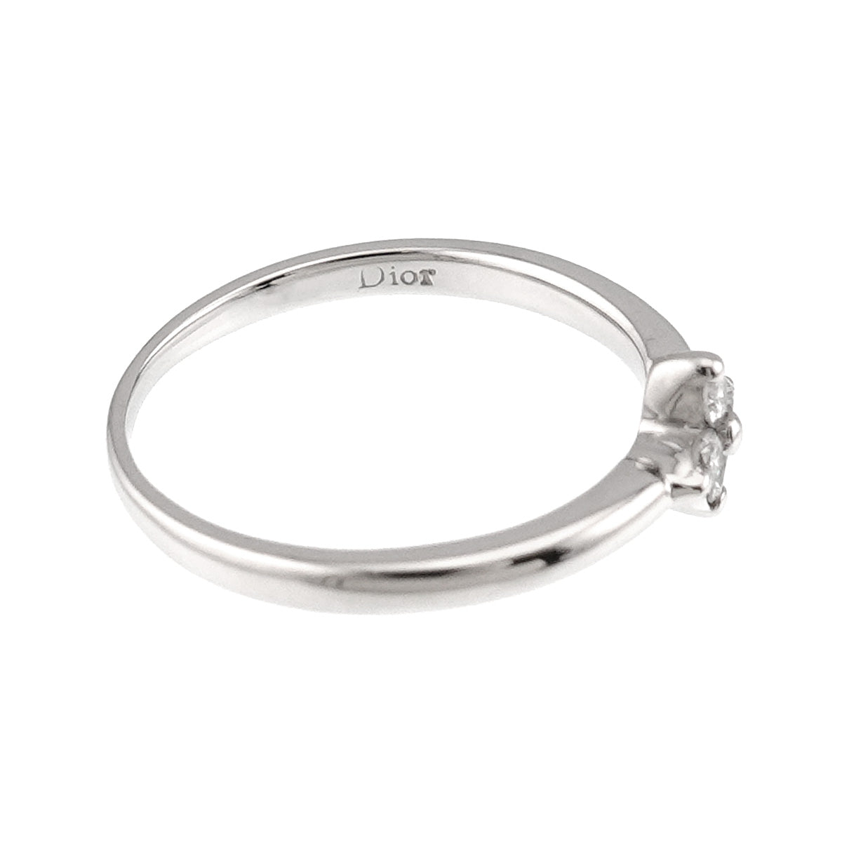 Diamond Ring Pt Platinum size4.75-5(US)