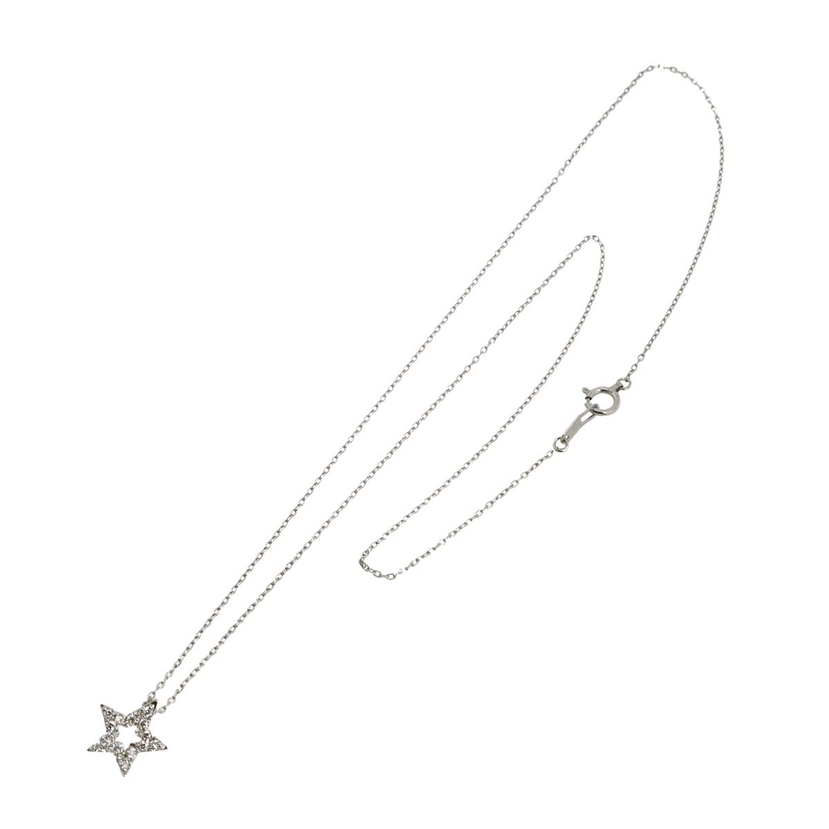 Diamond 0.15ct Necklace Pt Platinum