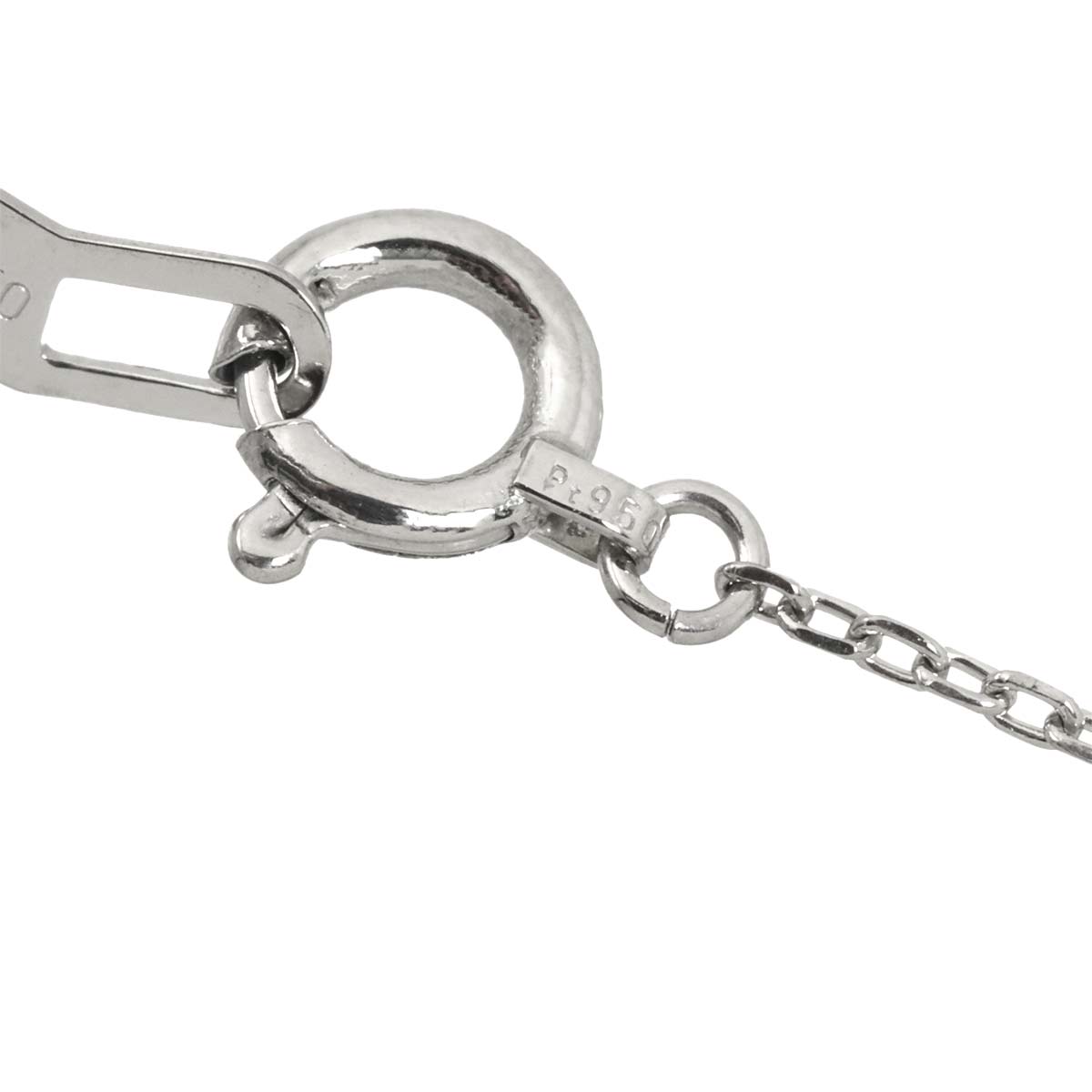 Diamond 0.15ct Necklace Pt Platinum