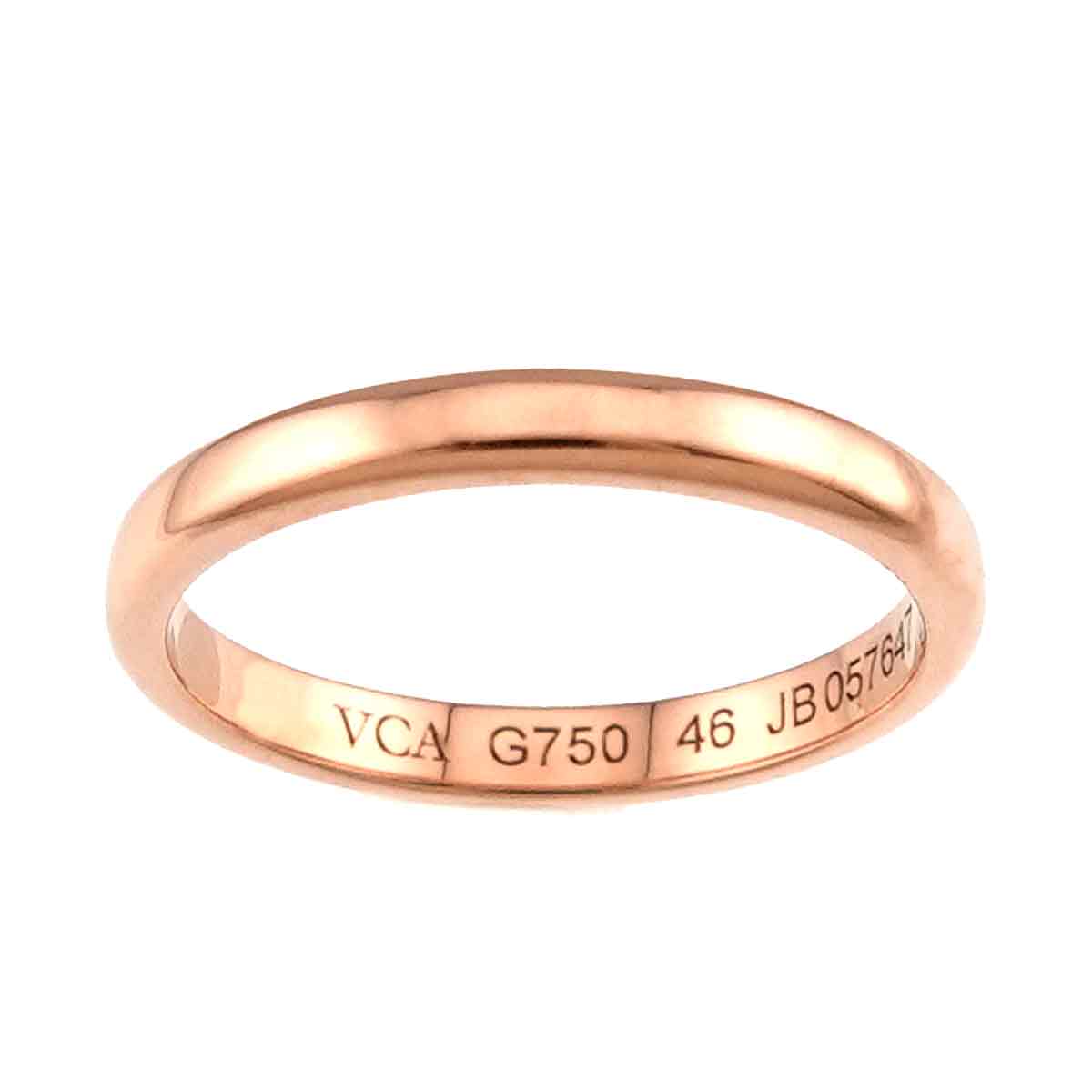 Ring 18K Pink Gold 750 size46 3.75(US)