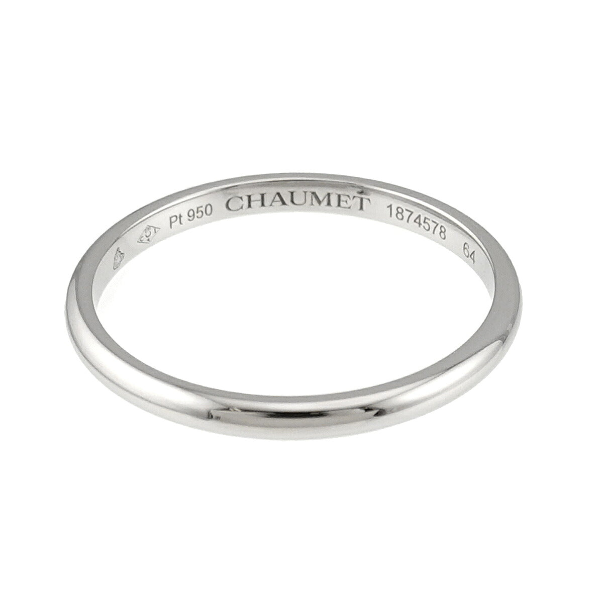 Eternelles de Diamond 1P Ring Pt size10.25-10.5(US)