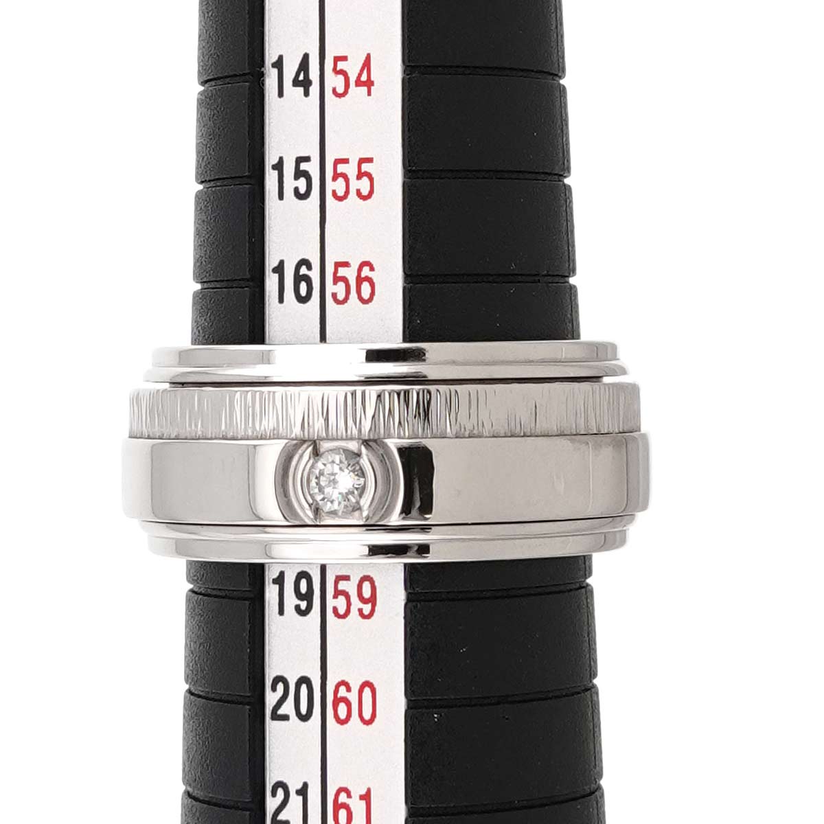 Possession Diamond Ring 18K White Gold 750 size58 8-8.25(US)