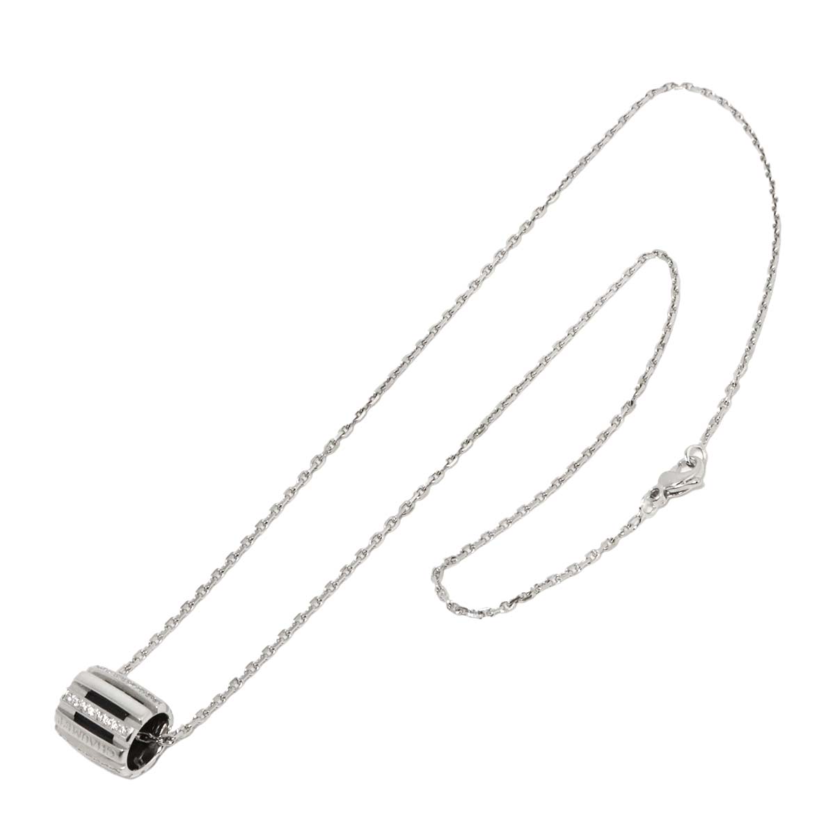 Class One Diamond Necklace 18K WG White Gold 750