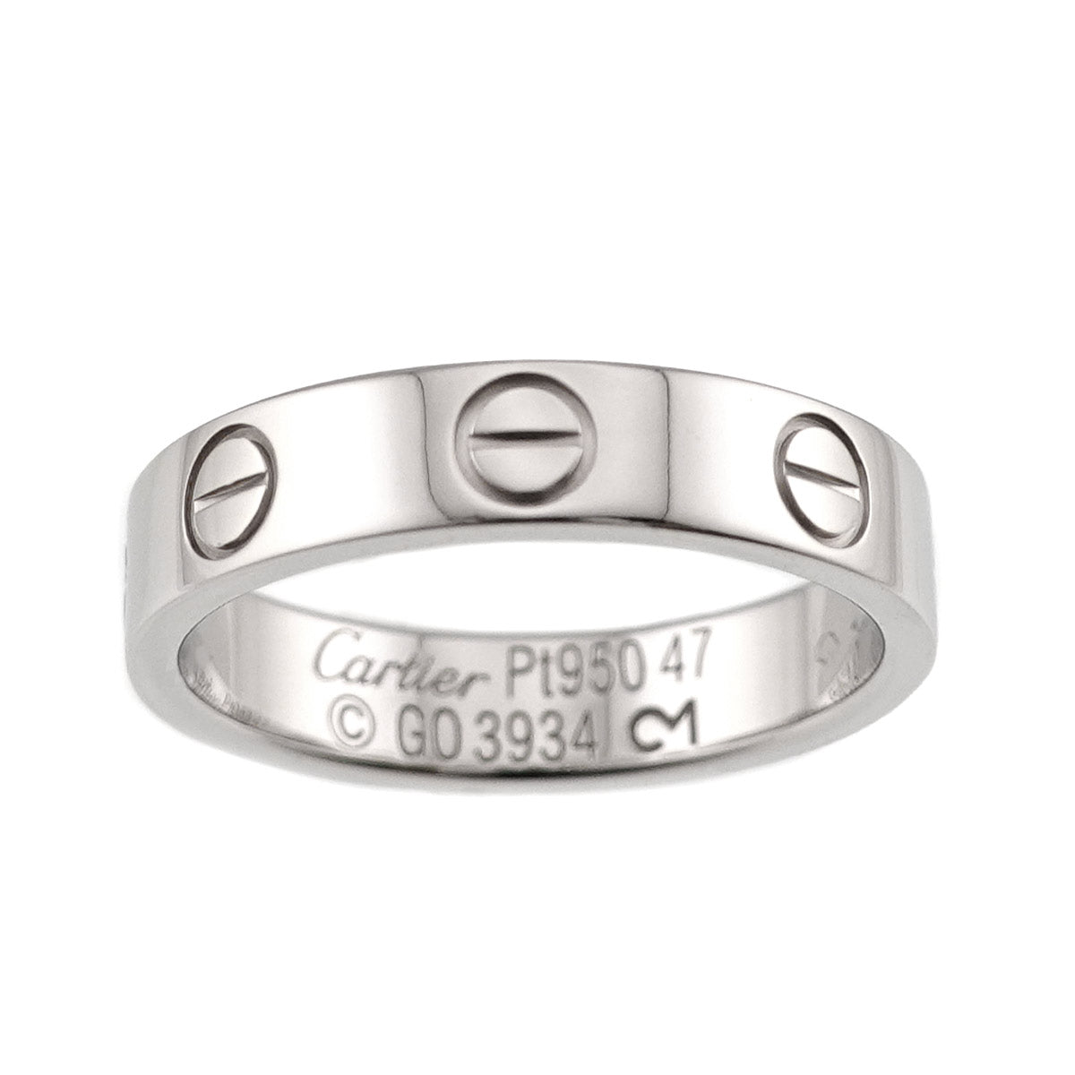 Mini Love Ring Platinum size47 4(US)