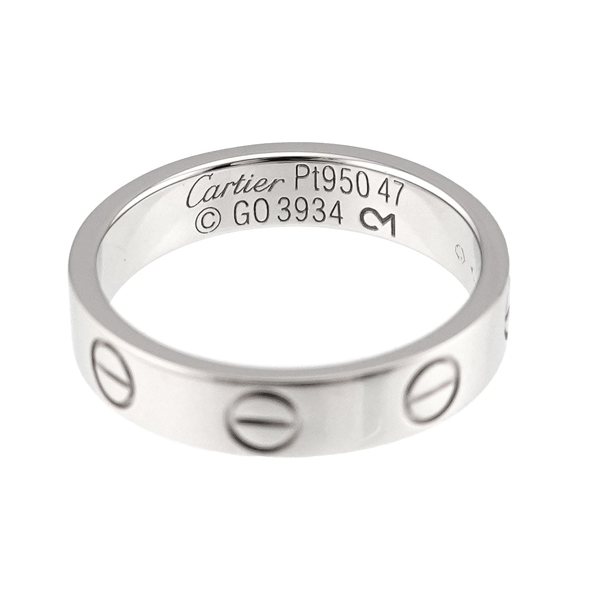 Mini Love Ring Platinum size47 4(US)
