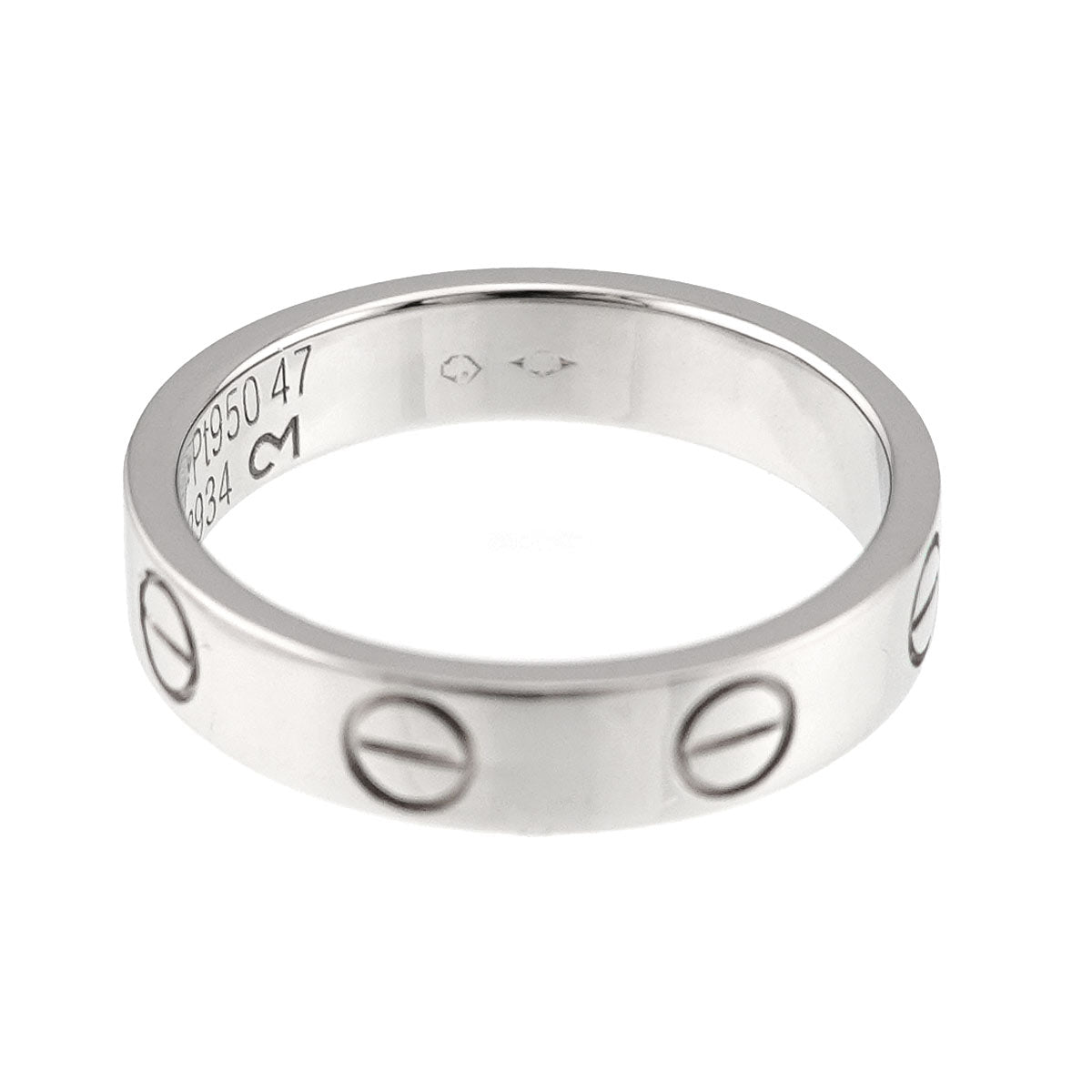 Mini Love Ring Platinum size47 4(US)
