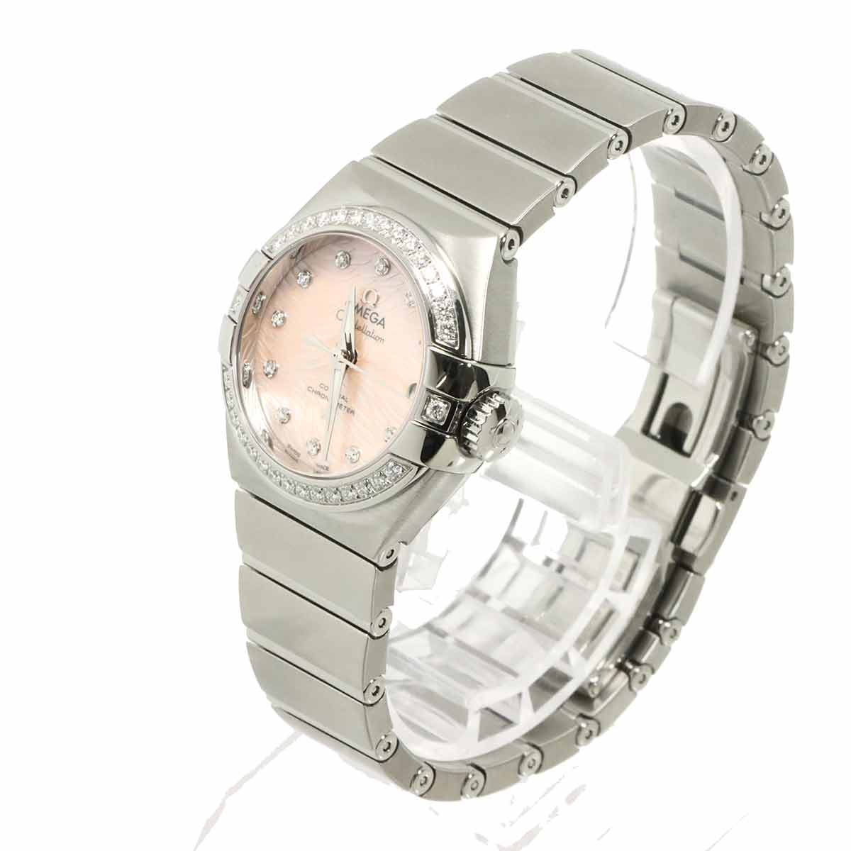 Constellation 123 15 27 20 57 002 Diamond Pink Shell Dial