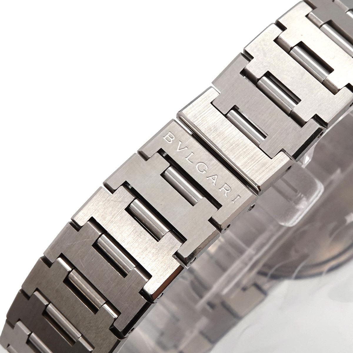 BVLGARIBVLGARI BB33SS Quartz Black Dial Boys Watch
