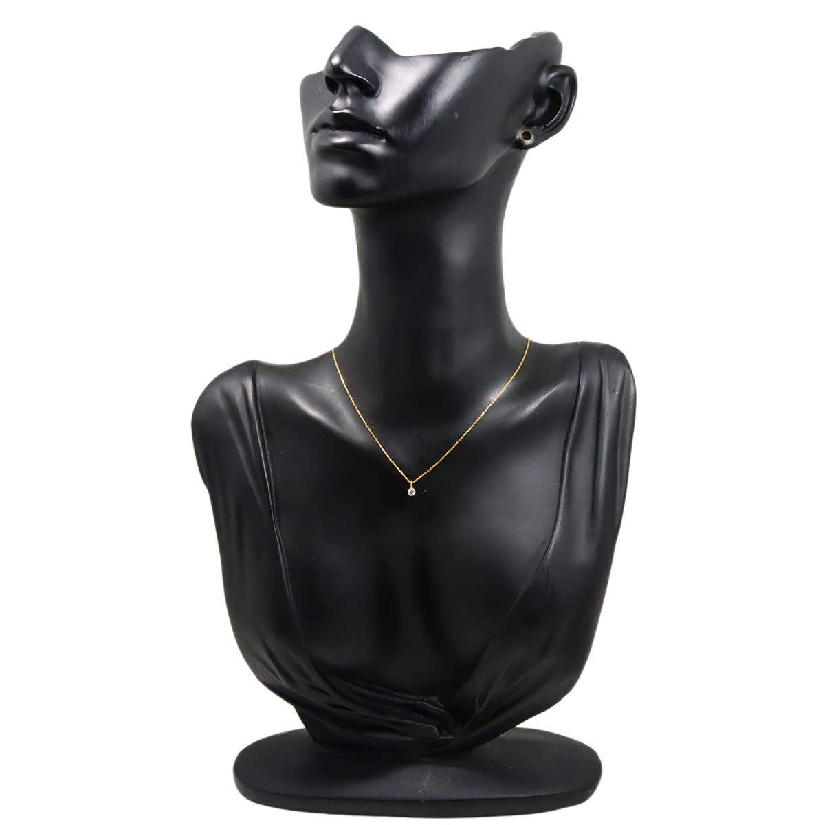 4C Diamond Necklace 18K Yellow Gold 750