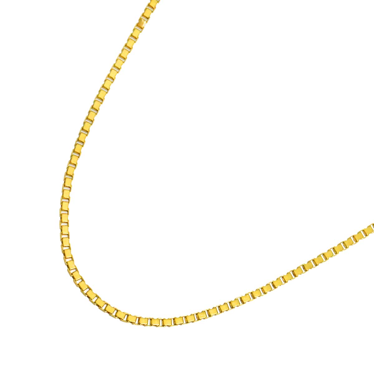 Venetian Necklace 18K K18 YG Yellow Gold 750