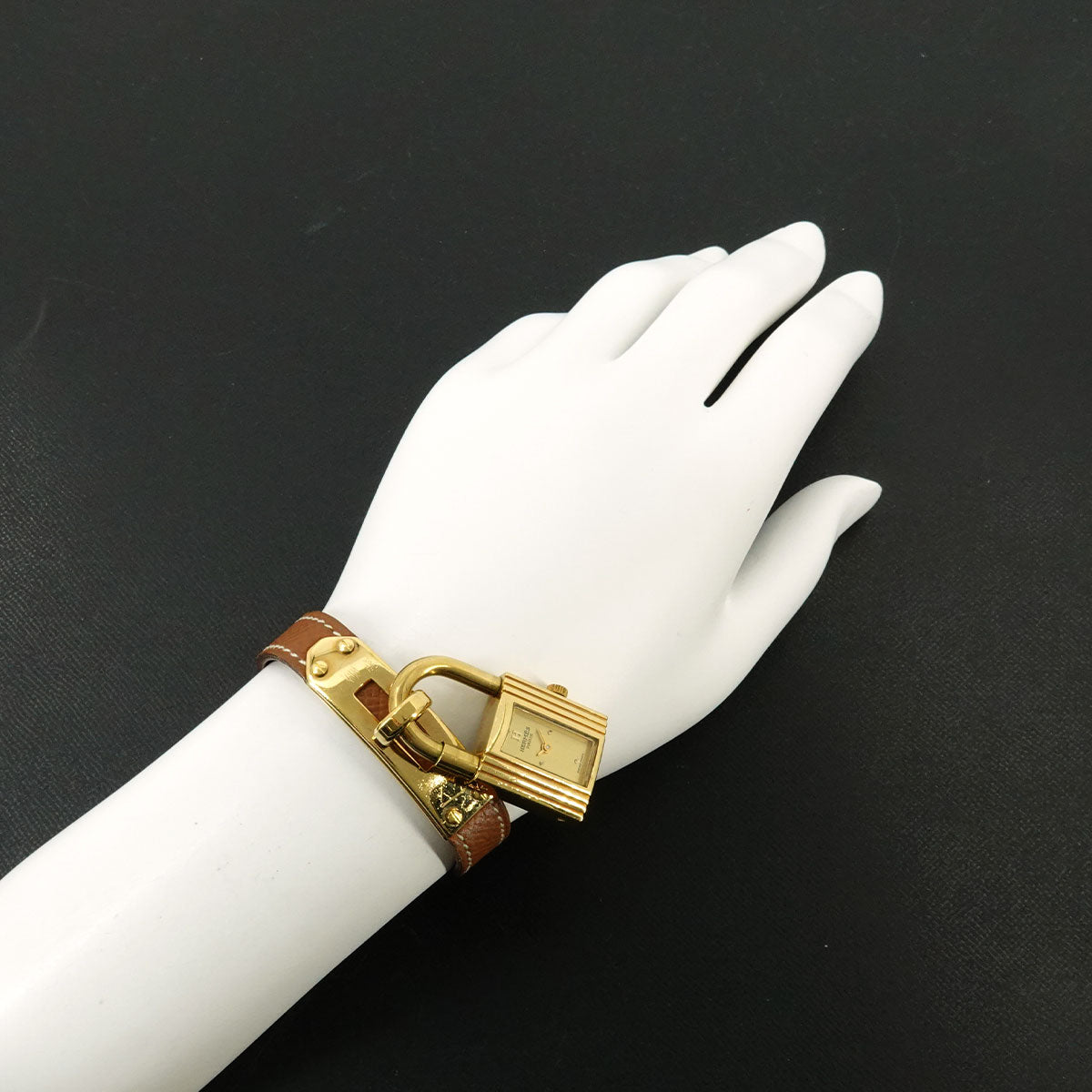 Kelly Watches Quartz Gold Dial Vintage Cadena Ladies Watch