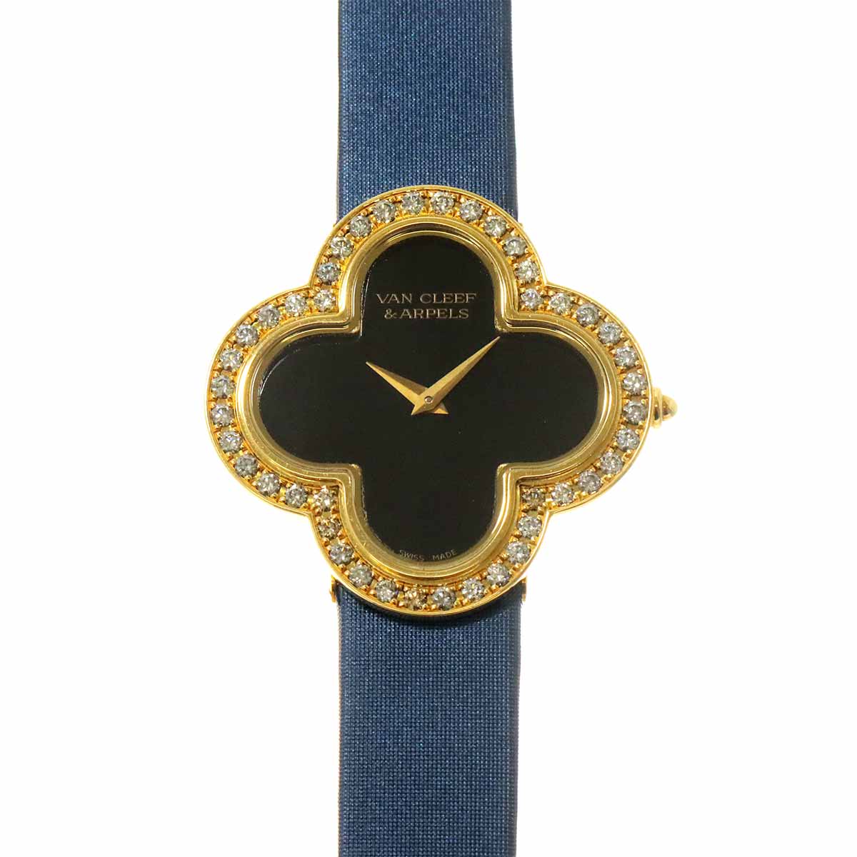 Alhambra Medium VCARN5HZ00 Diamond Black K18YG