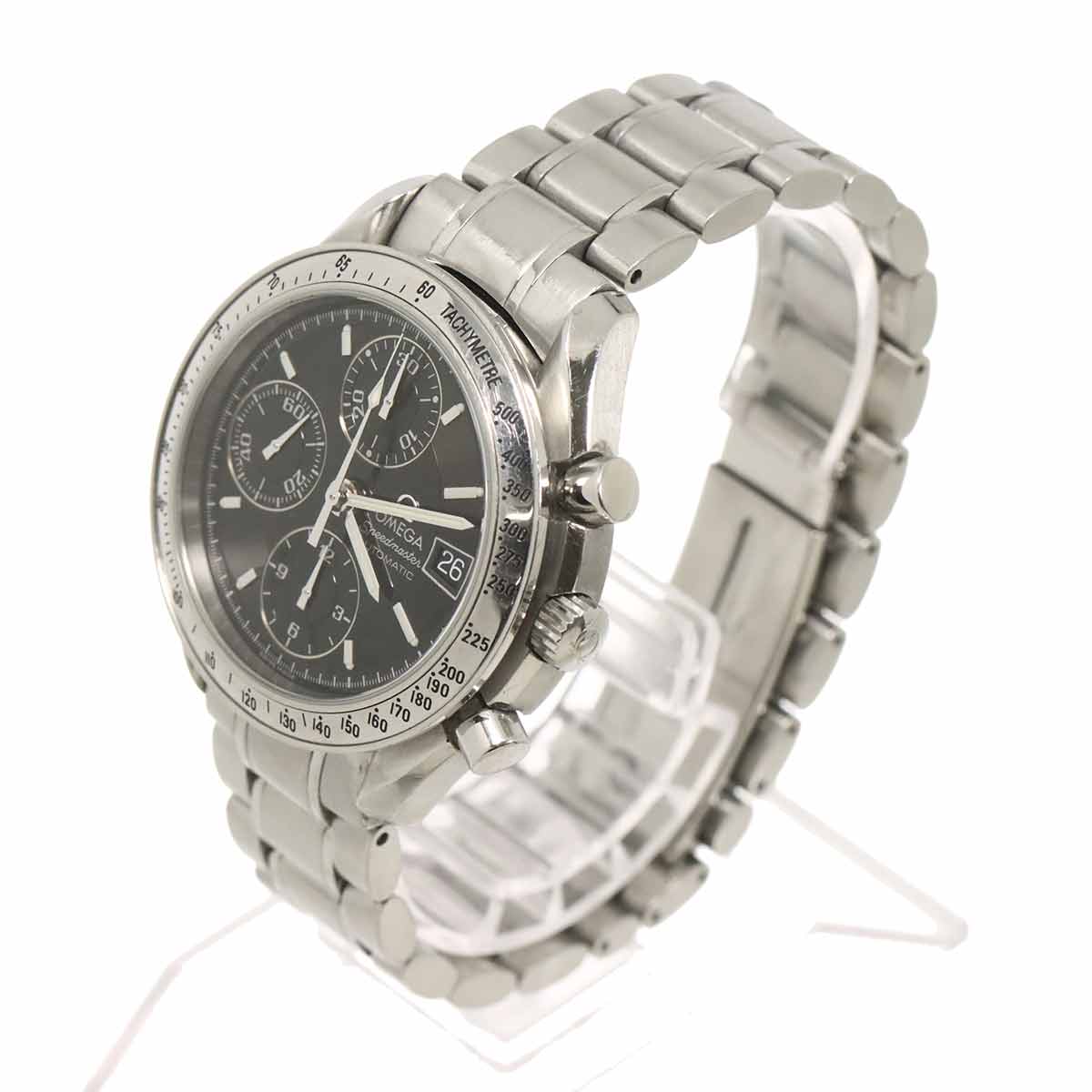 Speedmaster Date 3513 50 Chronograph Automatic Black Dial Mens
