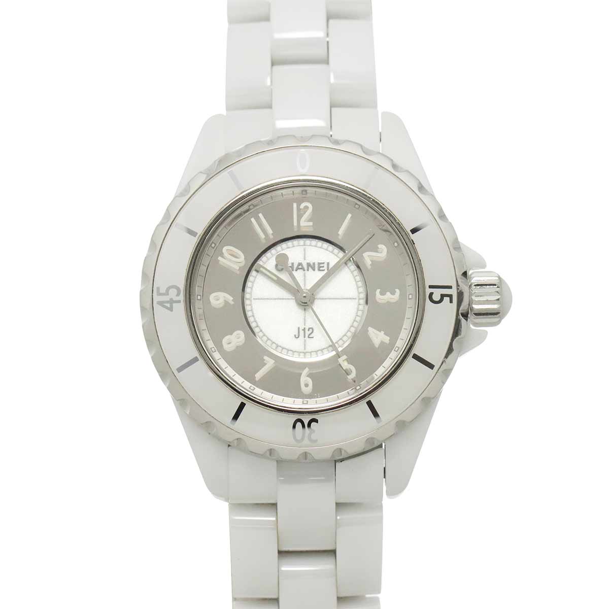 J12 H4861 Ceramic Quartz Mirror Dial Ladies Watch