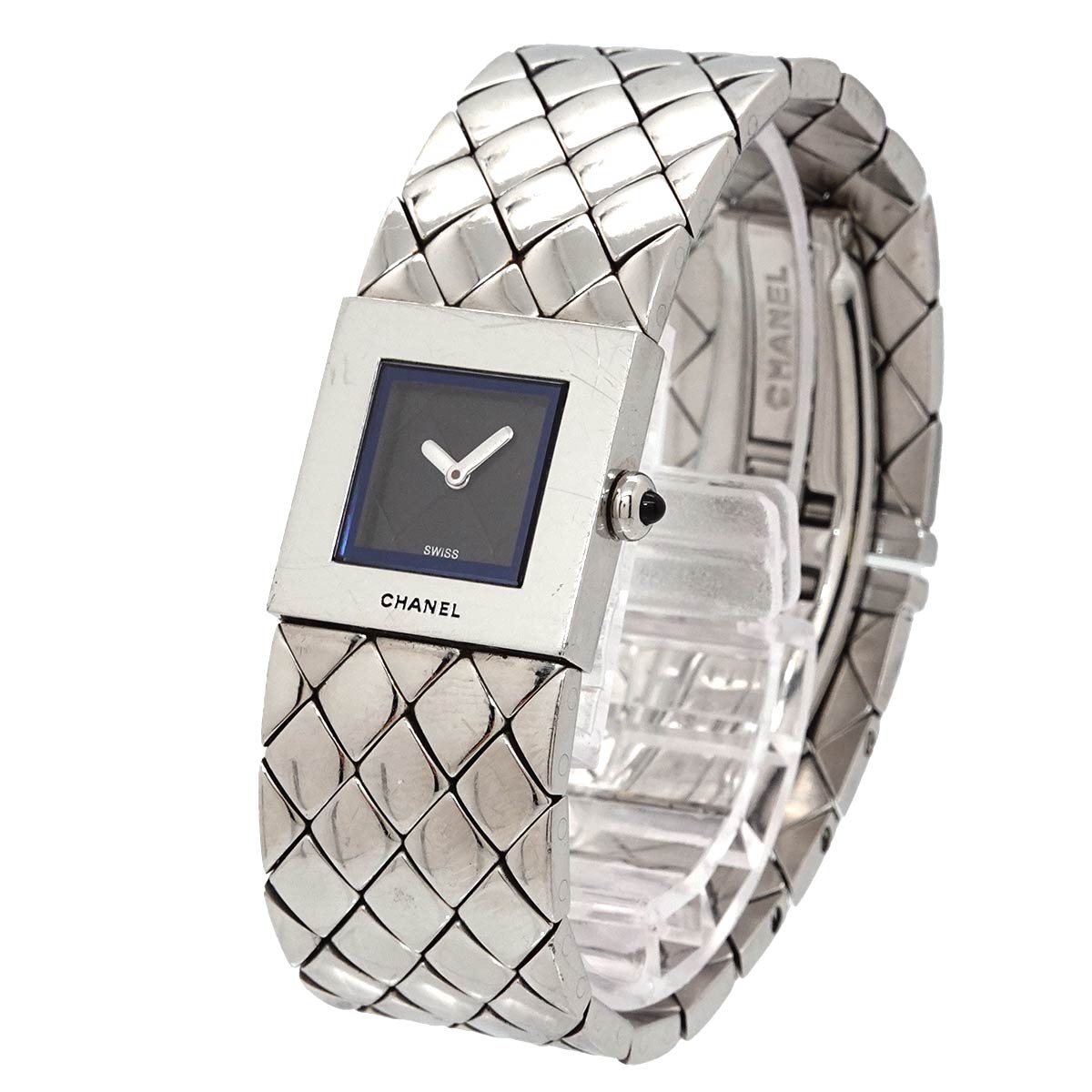 Matelasse H0009 Quartz Black Dial Ladies Wrist Watch