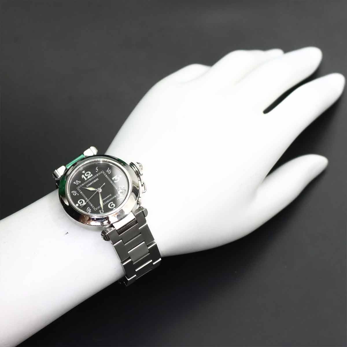 Pasha C W31043M7 Automatic Date Black Dial Boys