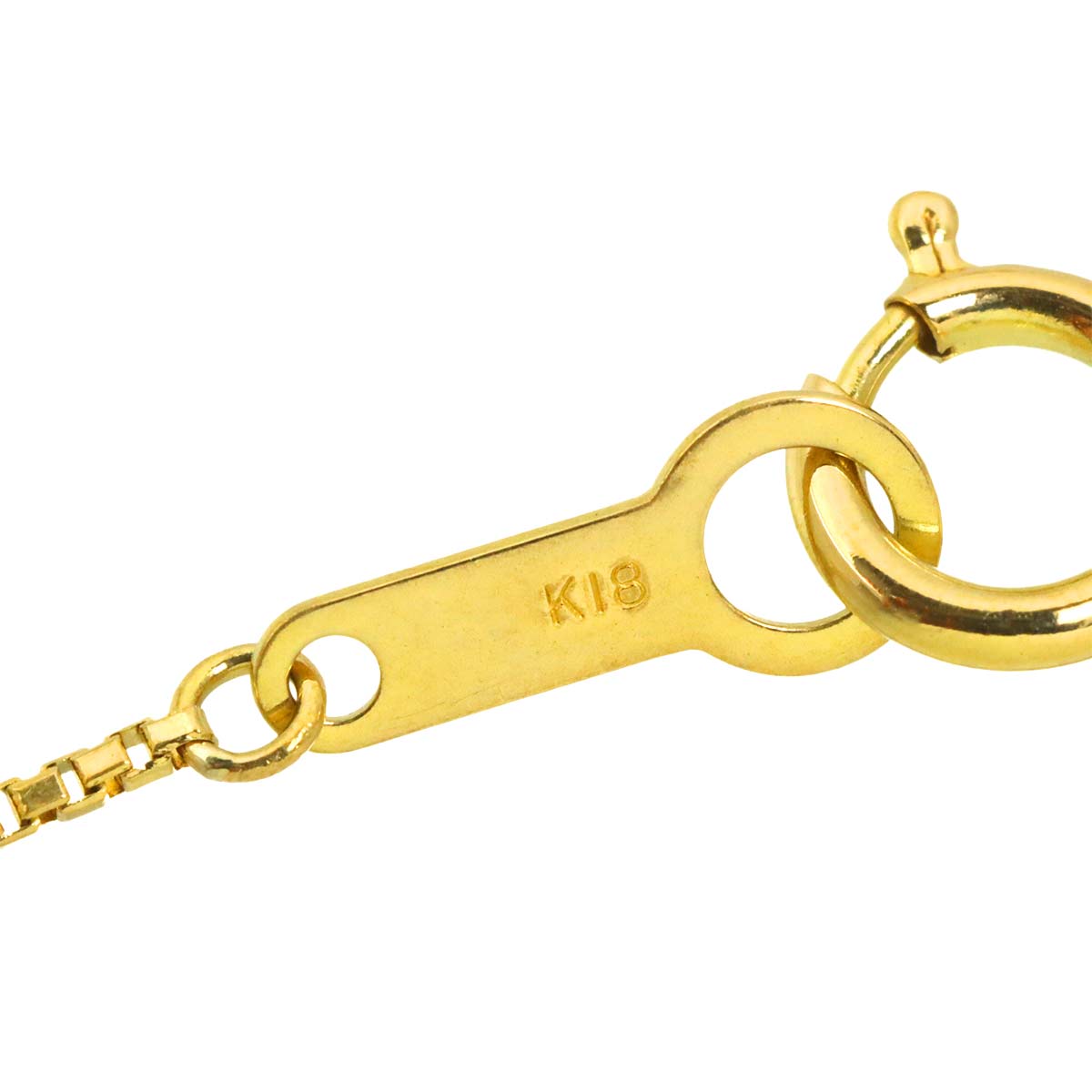 Diamond 0.25ct Necklace 18K YG Yellow Gold 750