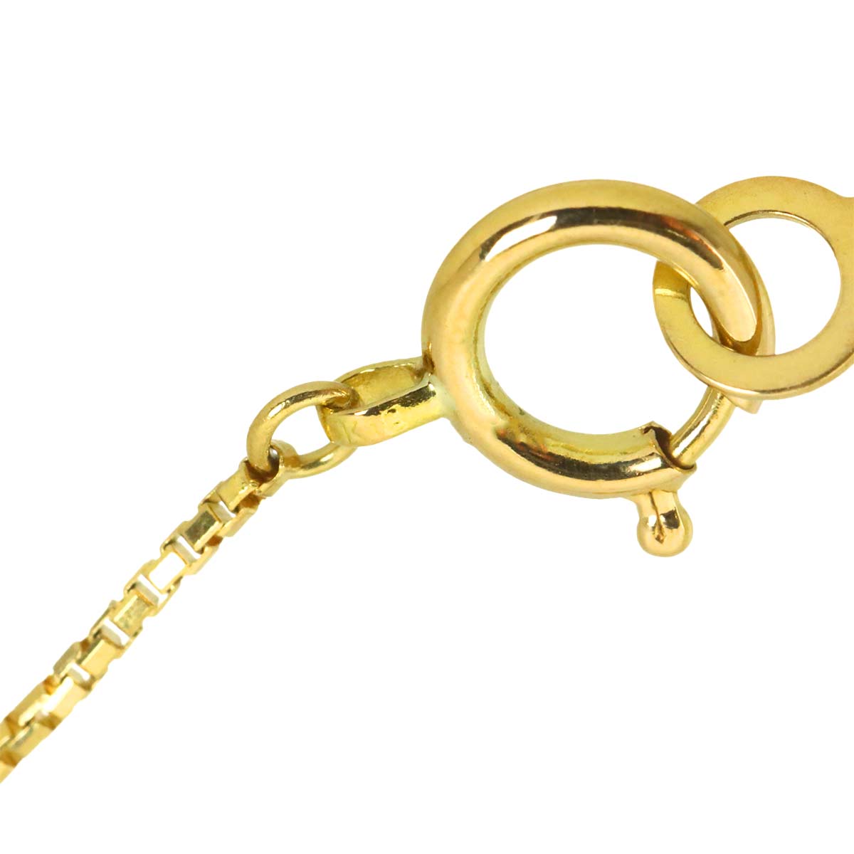 Diamond 0.25ct Necklace 18K YG Yellow Gold 750