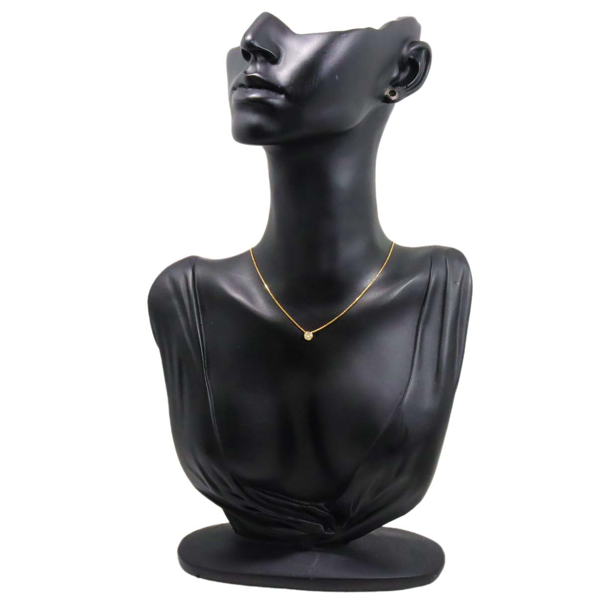 Diamond 0.25ct Necklace 18K YG Yellow Gold 750