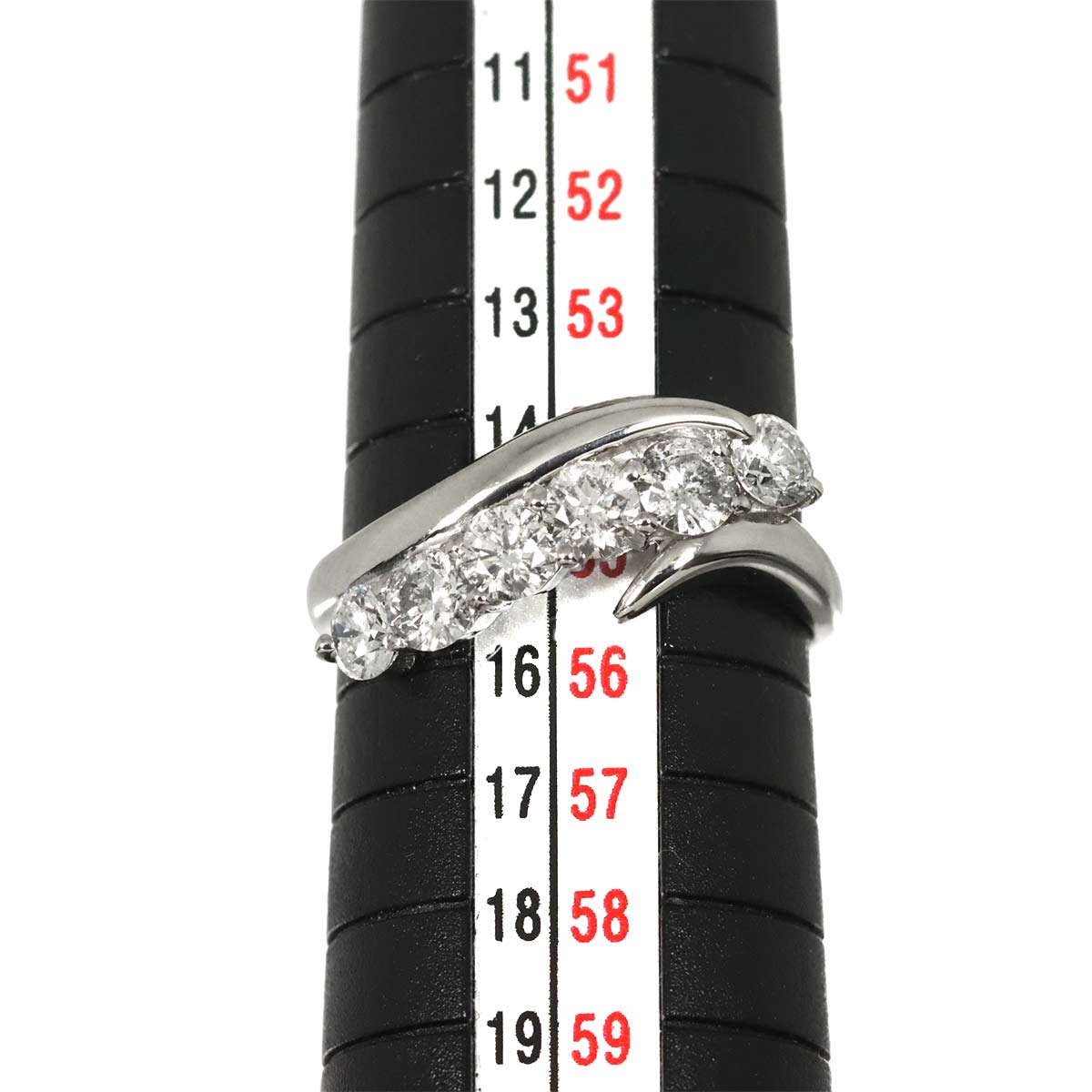 Diamond 1.103ct Ring Pt Platinum size7.25(US)