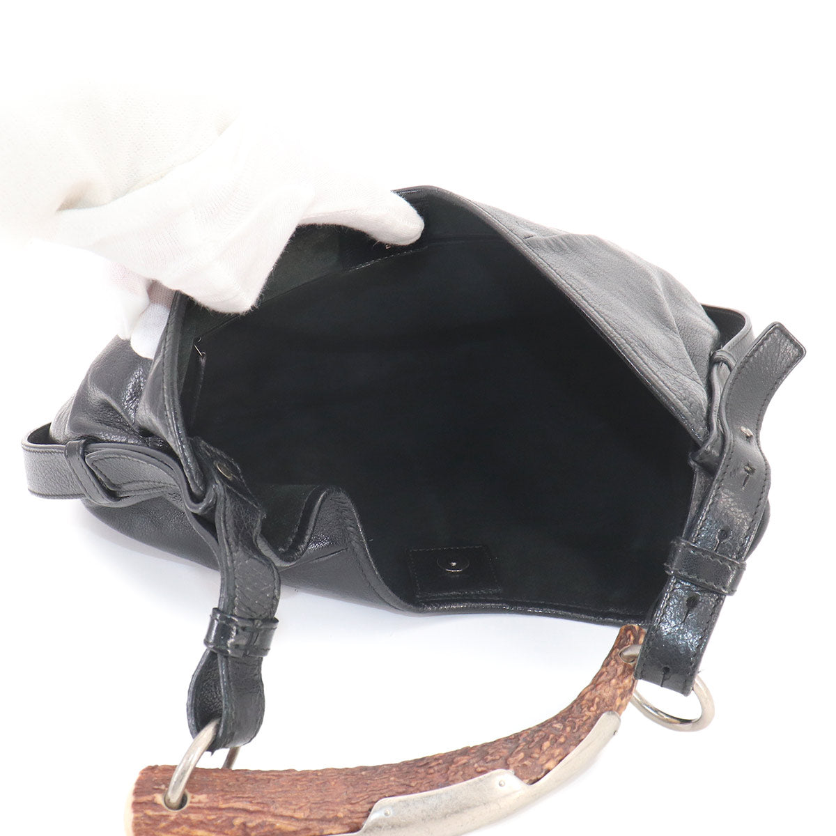 Mombasa Shoulder Bag Leather Black 95361 90330850