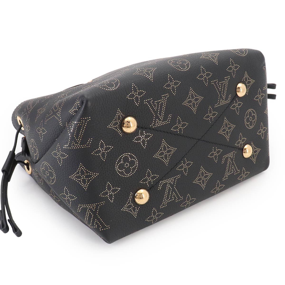Mahina Bella 2way Shoulder Bag Leather Noir M22392