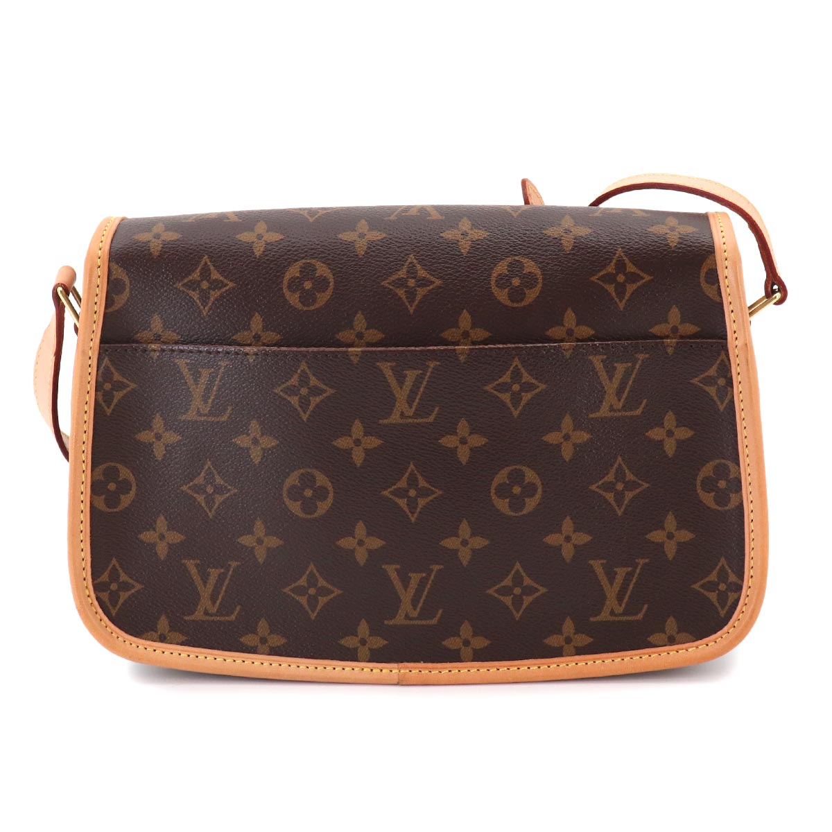 Monogram Sologne Shoulder Bag Brown M42250 Purse