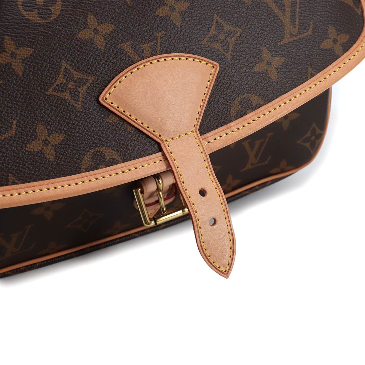 Monogram Sologne Shoulder Bag Brown M42250 Purse