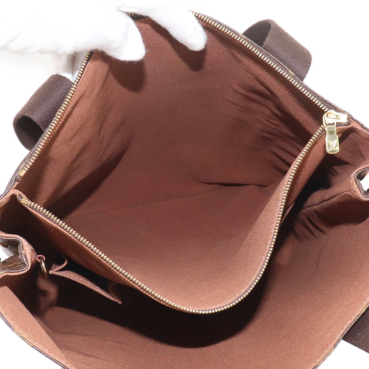 Monogram Cabas Beaubourg Tote Bag Brown M53013 Purse