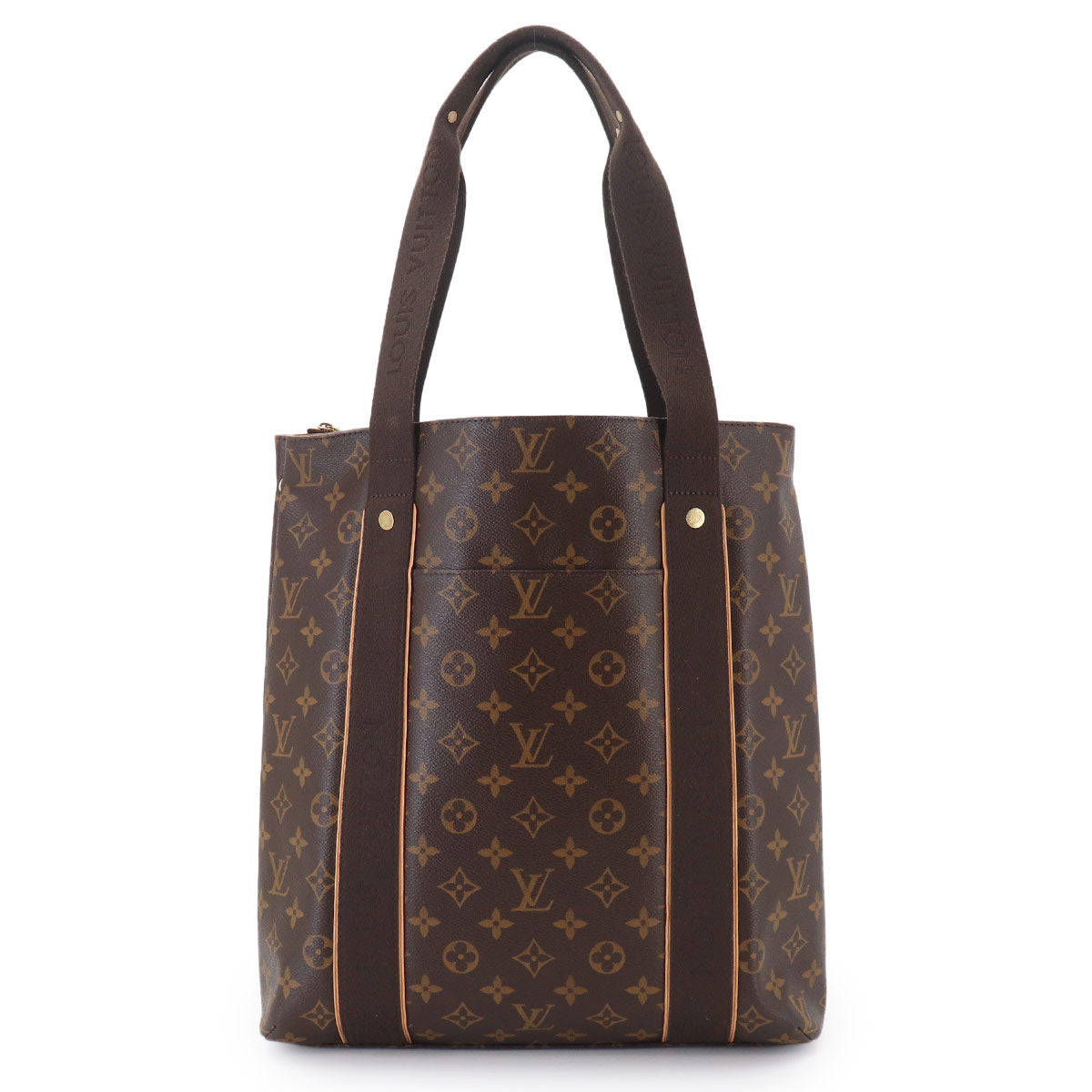 Monogram Cabas Beaubourg Tote Bag Brown M53013 Purse