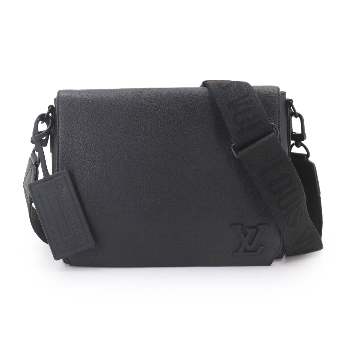 Aerogram Takeoff Messenger Shoulder Bag Leather M57080