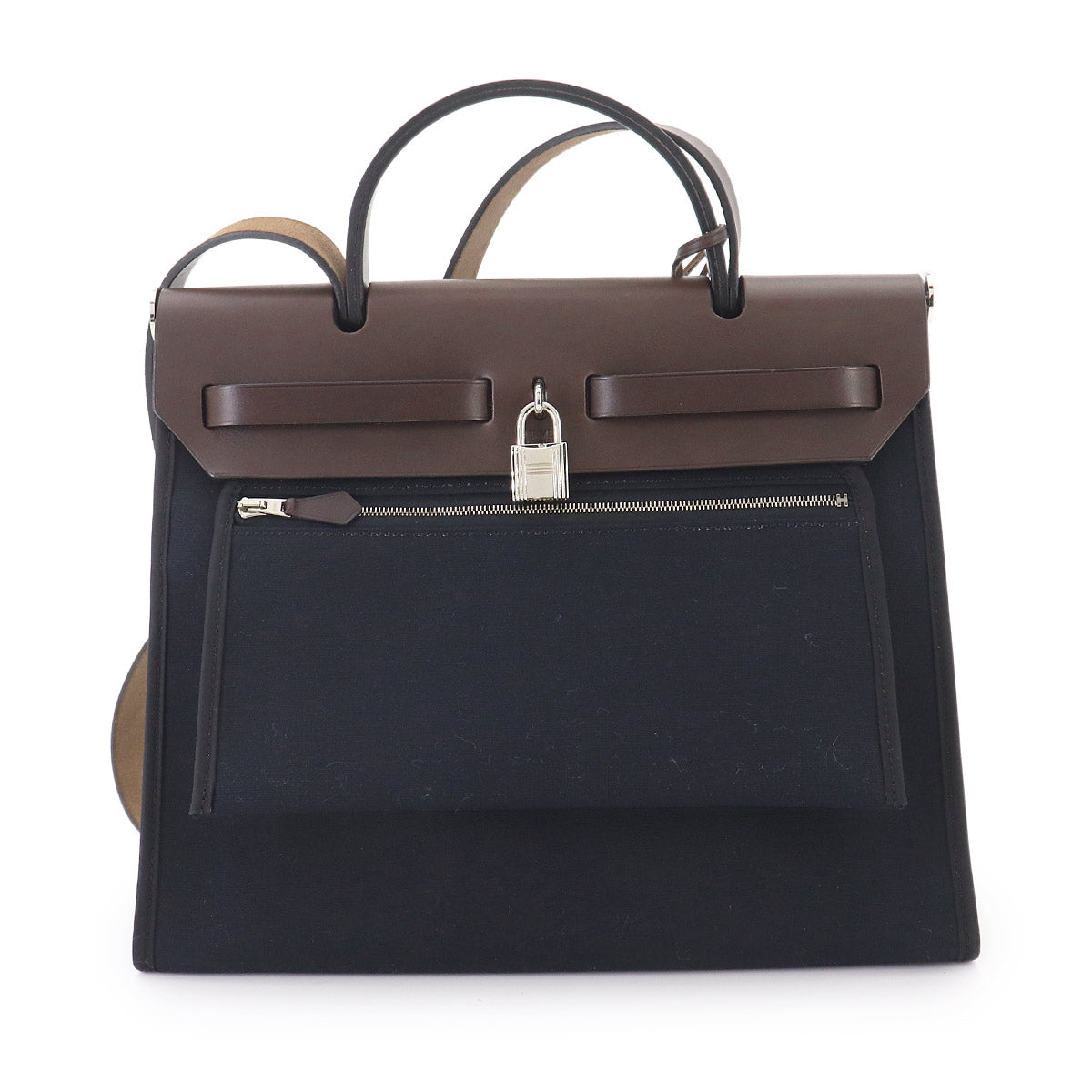 Her Bag Zip PM Hand Shoulder Bag Toile Officier Vash Hunter