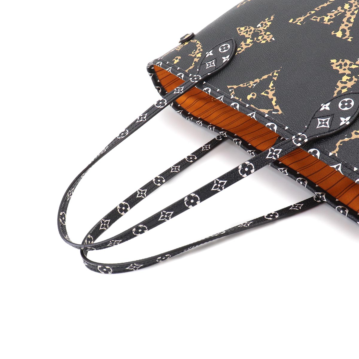 Monogram Jungle Neverfull MM Noir M44676 Purse