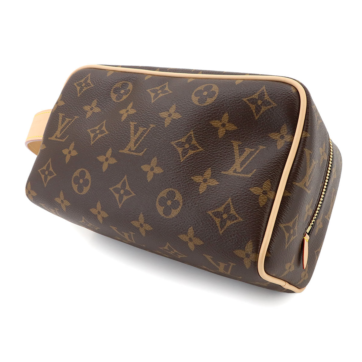 Monogram Locker Dopp Kit Hand Bag Brown M83112 Purse