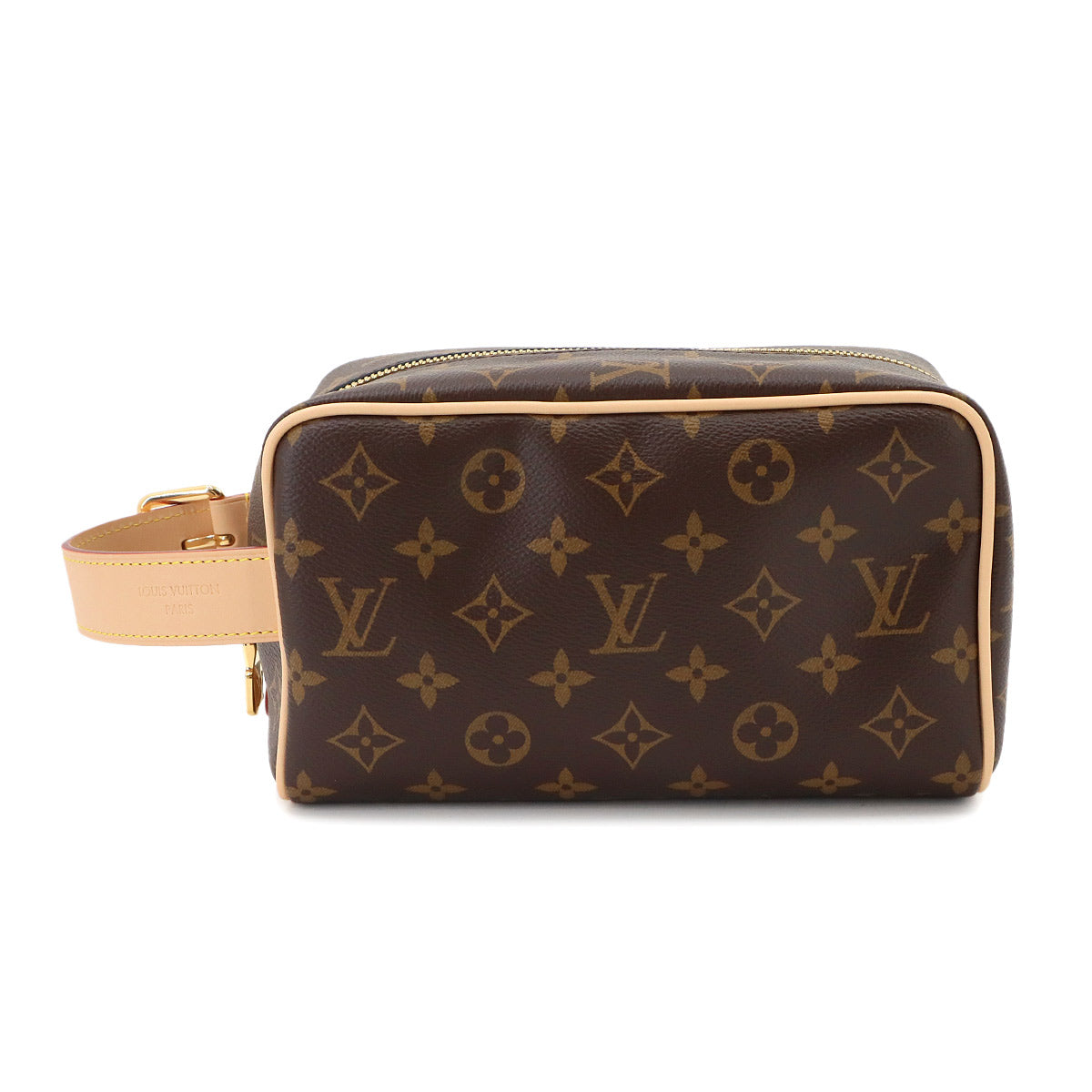 Monogram Locker Dopp Kit Hand Bag Brown M83112 Purse
