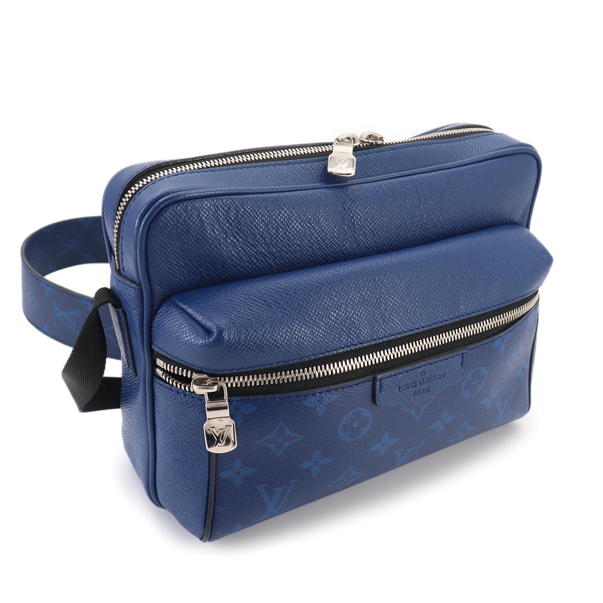 Taigarama Outdoor Messenger PM Shoulder Bag Cobalt M30242