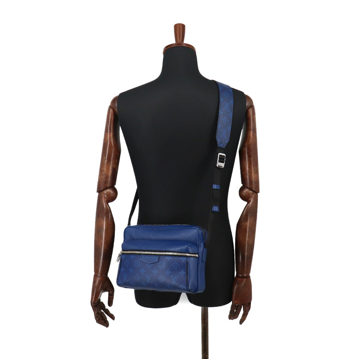 Taigarama Outdoor Messenger PM Shoulder Bag Cobalt M30242