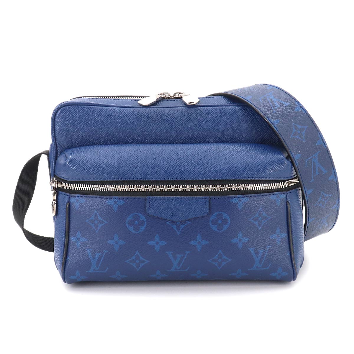 Taigarama Outdoor Messenger PM Shoulder Bag Cobalt M30242